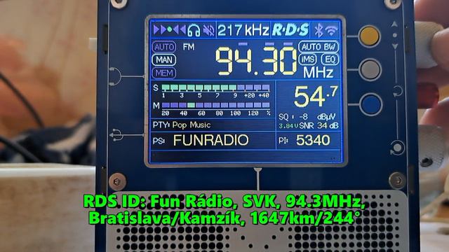 31.08.2024 12:42UTC, [Es], Fun Rádio, Словакия, 94.3МГц, 1647км