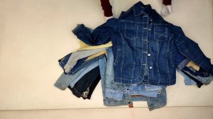 Продано! АКЦИЯ!* 900-038 #217 Рубашки джинсовые экстра+крем Италия всесезон