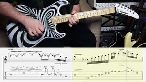 IN A DARKENED ROOM SOLO - SKID ROW (WITH TABS)