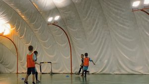 Тренировка юных футболистов 2018/2019 года