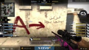 CEVO-Main CS:GO Season 5 Playoffs: WOOSAH vs. Selfless on de_dust2