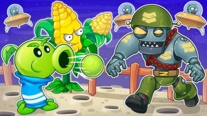 КОСМИЧЕСКАЯ БАЗА ЗОМБИ ВЗОРВАНА РАСТЕНИЯМИ | Plants vs. Zombies™ Garden Warfare 2