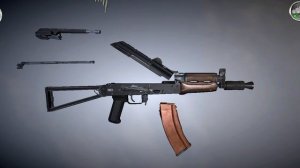 сборка/разборка и стрельба АК74у