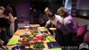 Салат Корн с апельсином