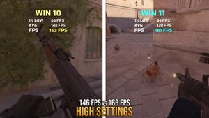 Counter Strike 2 | Windows 10 vs Windows 11! 🔥