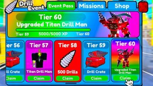 😍ЭТОТ НОВЫЙ *Drill Event Pass* УЖЕ ДОБАВИЛИ В Toilet Tower Defense! Новый дрилл ивент в ттд роблокс
