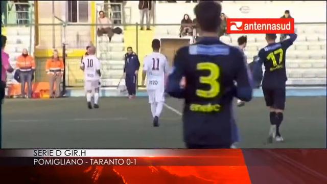 16 dicembre - serie D gir H Pomigliano - Taranto 0-1 смотреть онлайн
