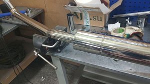 Кастом выхлоп, Opel Astra h gtc. z18xer.