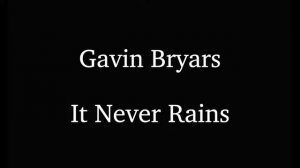 Gavin Bryars / It Never Rains (Vienna OVERDRIVE and SWAM Strings)