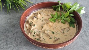 Баклажаны в нежнейшем сливочном соусе