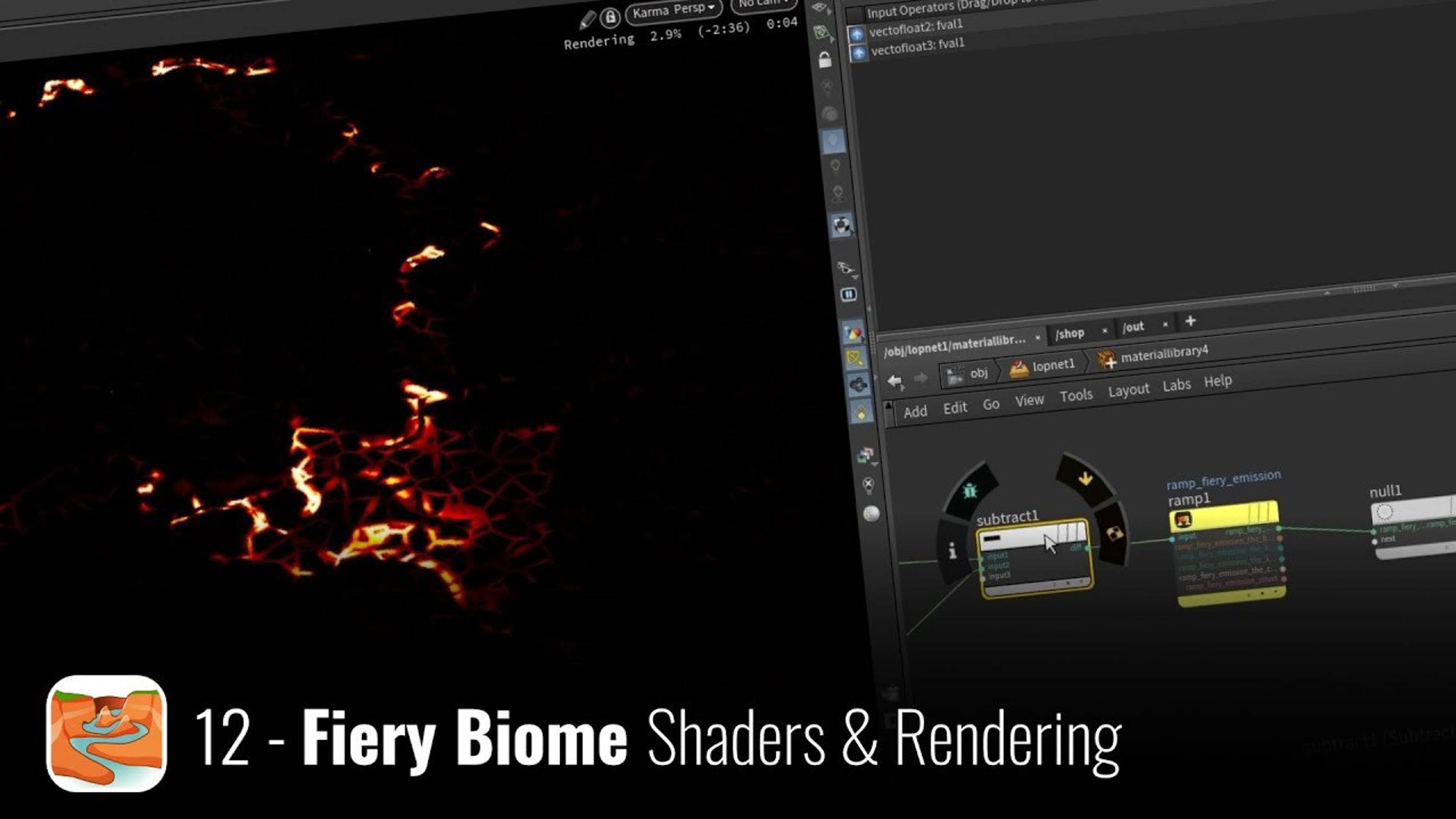 Terrain Handbook 12  Fiery Biome  Shaders  Rendering