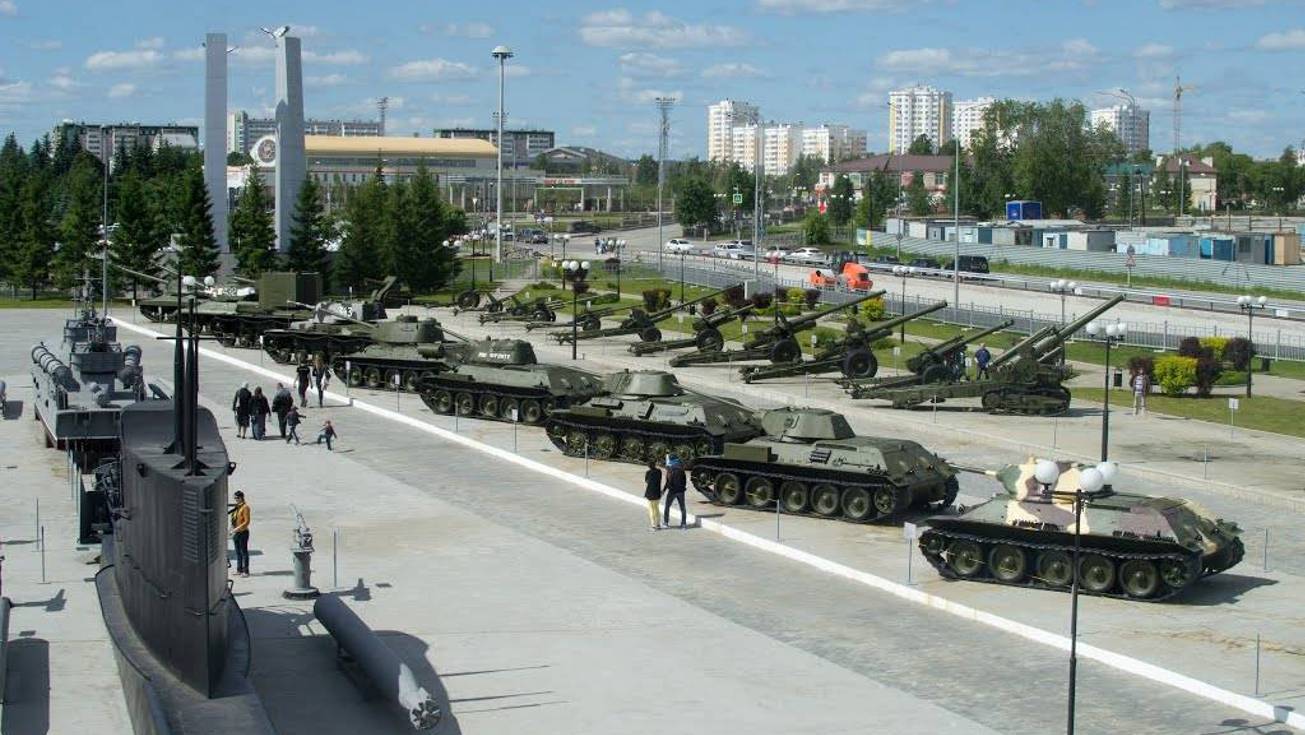 Музей военной техники г. Верхняя Пышма