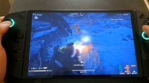 Legion GO / HELLDIVERS 2 / Improved FPS with Lossless Scaling Frame Generation