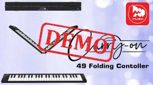 MIDI-клавиатура BLACKSTAR CARRY-ON FC-49 - демонстрация звучания