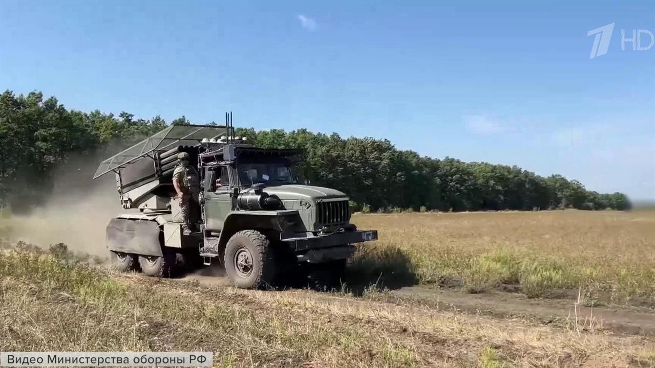 В Курском приграничье российские артиллеристы сорвали ротацию противника