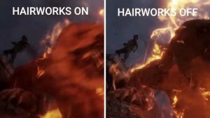 Metro Exodus Hairworks On vs Off Comparison