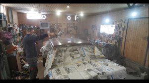 Экспресс покраска крыши! Повторять категорически не рекомендуется!