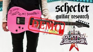 Электрогитара SCHECTER PT MGK HP - демонстрация звучания