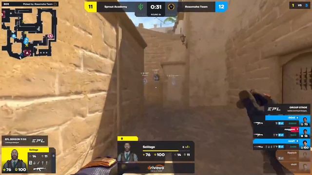 [UA] EPL S11 D2 | ROSOMAHA vs Sprout Academy | 🎙 @evolution_cast смотреть онлайн