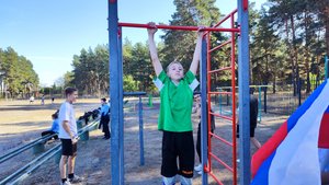 Тренировка по лёгкой атлетике