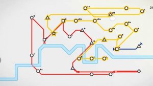 Mini Metro (London Map) Endless mode