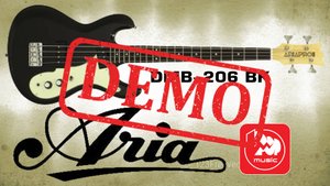 Бас-гитара ARIA DMB-206 - демонстрация звучания