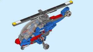 Собираем из деталей Lego creator 31094.вертолет.лего.Схемы и инструкции. Собираем из деталей лего