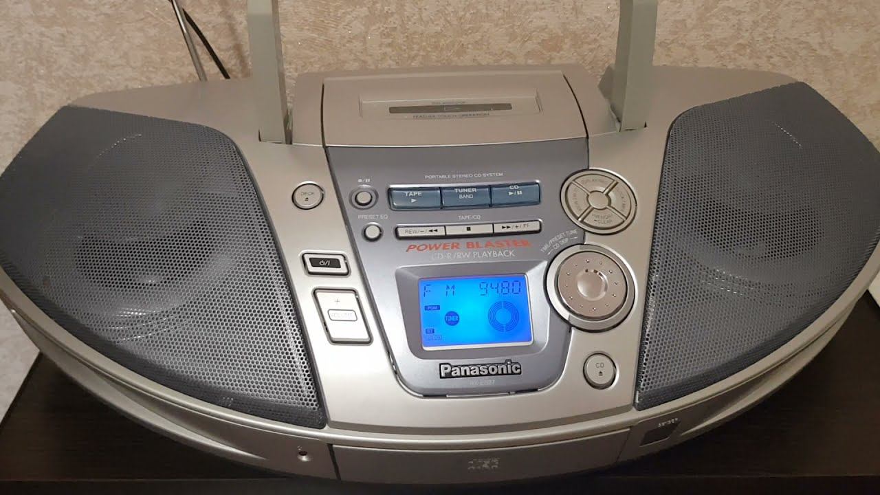 Магнитола Panasonic RX-ES27 смотреть онлайн