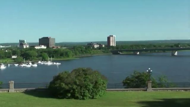 NGC Building and Grounds -- The National Gallery of Canada's Op Art Path and Nepean Point