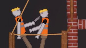 People Fight Each Other On Construction Zone In People Playground (10)