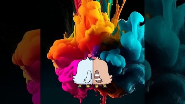 релакс видео БРЫЗГИ КРАСОК 🌈