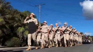 Видео из Сухума с генеральной репетиции праздничного парада в честь 31-й годовщины победы в Отечеств