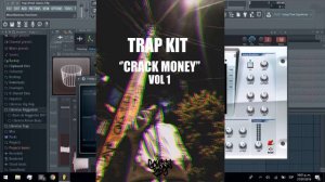 TRAP DRUM KIT ''CRACK MONEY'' Vol 1 [27.45MB] (FREE DOWNLOAD) (Prod.Glasss) 2018