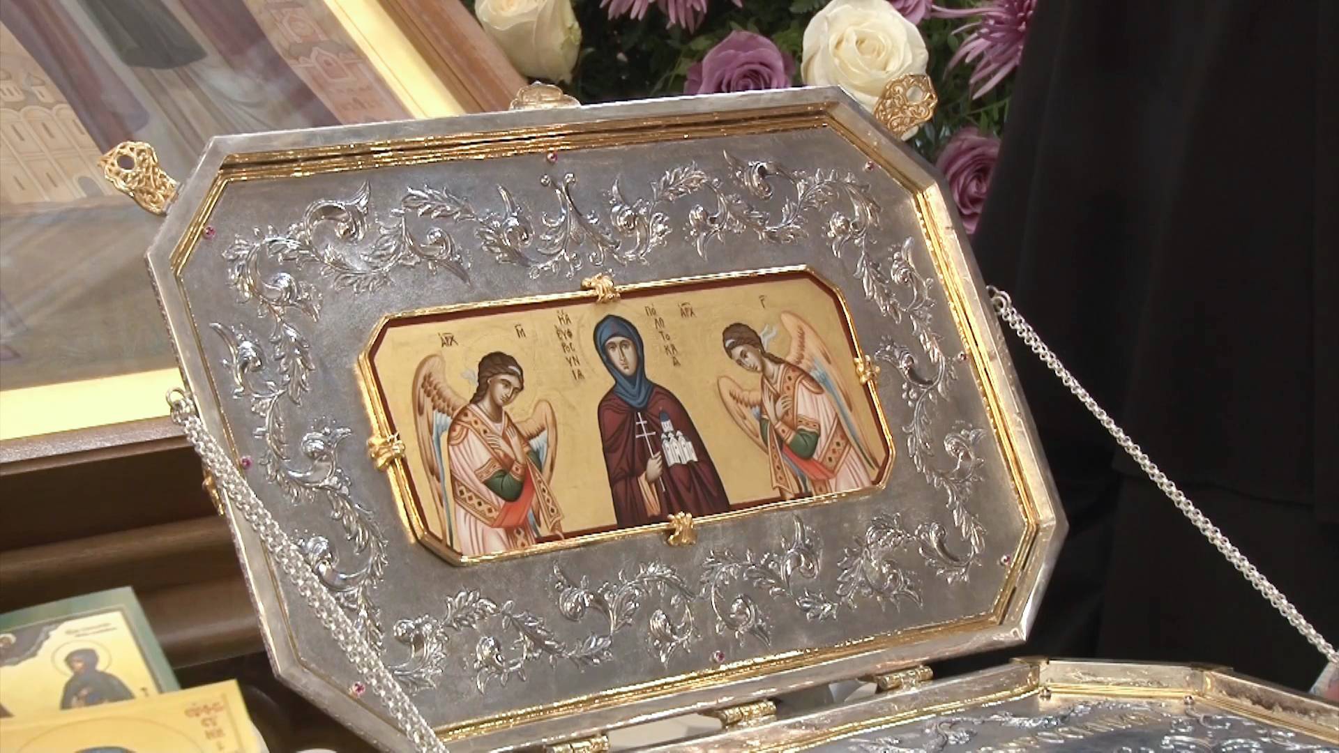 Ковчег с мощами Евфросинии Полоцкой доставили в Рязань