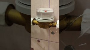 Как выходит из строя счётчик воды!