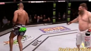 Alistair Overeem vs  Roy Nelson PUNISHES Nelson #ufc #mma #