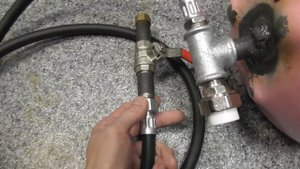 Пескоструйный аппарат для малопроизводительного компрессора