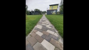 Брусчатка Кирпичик Квалито от завода 4ГРАНИ для Яхт клуба Химик, г. Тольятти