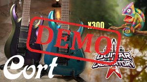 Электрогитара CORT X300-FBL - демонстрация звучания