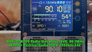 31.08.2024 12:38UTC, [Es], RTVS Rádio Slovensko, Словакия, 90.1МГц, 1502км