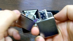 Электронный вставной блок для широкой зажигалки ZIPPO