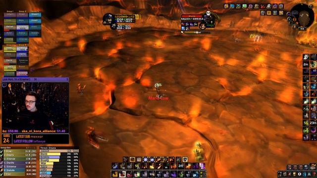 BIZZNO 24man Onyxia  Warlock PoV 330 Spell Power