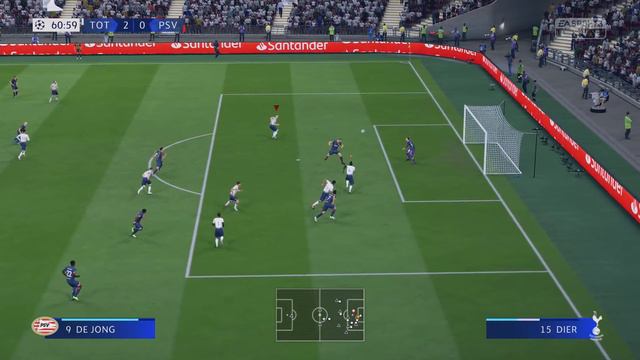 FIFA 19 - Tottenham Hotspur vs. PSV Eindhoven @ Wembley Stadium смотреть онлайн