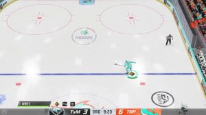 NHL 24 Highlights: MASSIVE HIT INTO THE BENCH & LEADS TO GOAL!!!