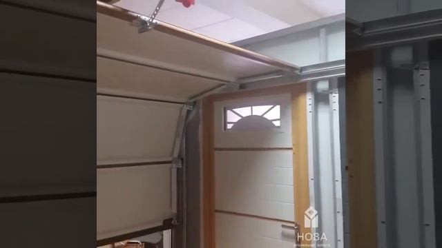 Работа Секционных Ворот изнутри