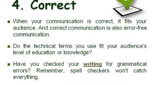 Communication Skill (7'Cs of COMMUNICATION)