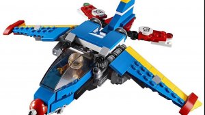 Lego creator 31094. 3 в 1.Лего. Собираем из деталей лего Самалет .Схемы и инструкции.
