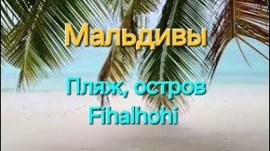 Мальдивы в ноябре. 30 серия. Пляж. Океан. Рыбки.