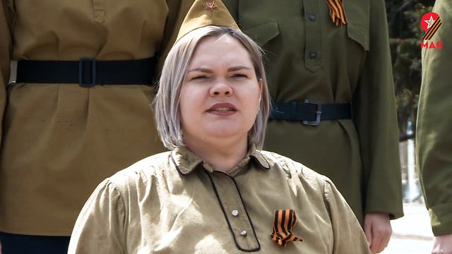 Хор русской песни РДК "Юбилейный" - Всероссийская хоровая акция "Нам нужна одна Победа" смотреть онлайн