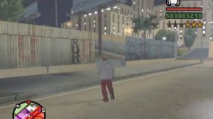 GTA San Andreas - War with gang and police